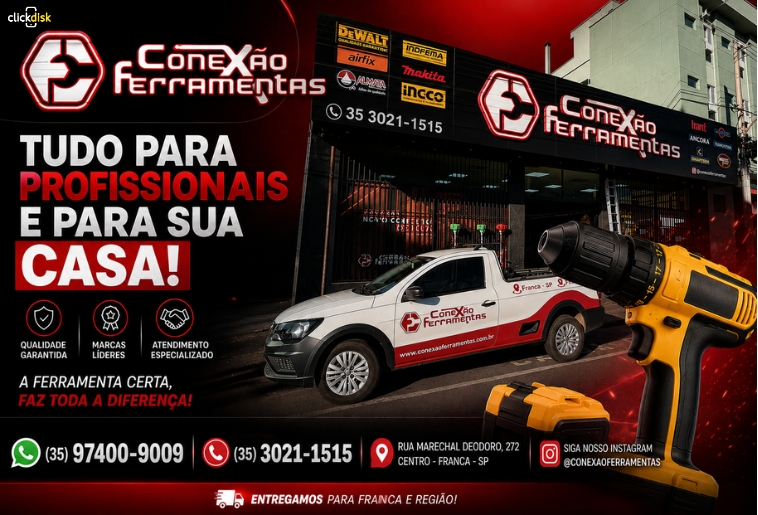 Banner CONEXÃO FERRAMENTAS